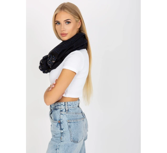 Dámská tunelová šála AT KM S 6221 černá