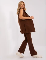 Sada DHJ KMPL 5069.16X tmavě hnědá