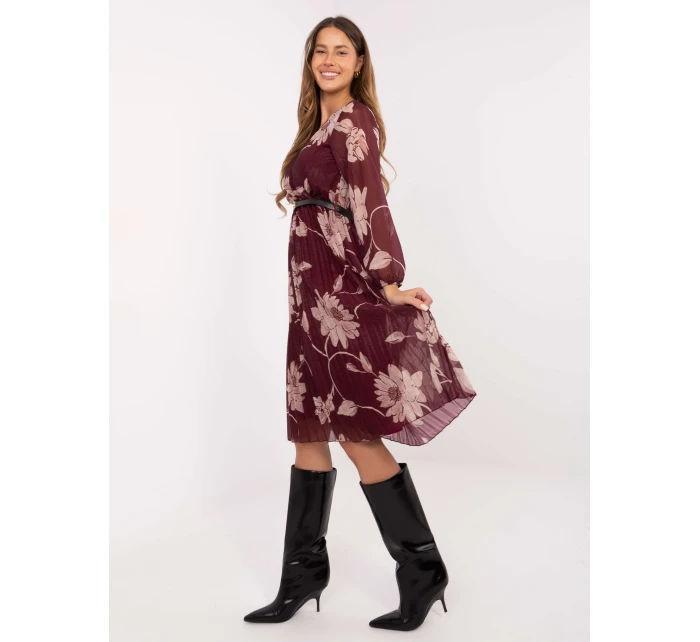 Šaty IT SK 10536.18P bordó