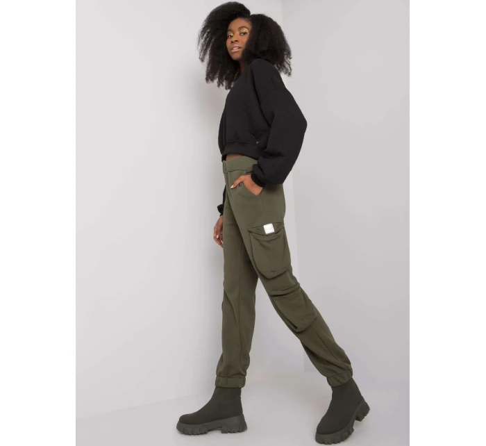 Tepláky RV DR 7364.01P khaki