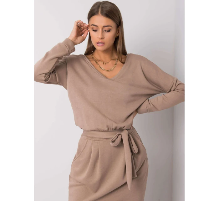 Šaty RV SK 6037.18X tmavě lila