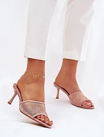 Klapky na podpatku model 212157 Step in style
