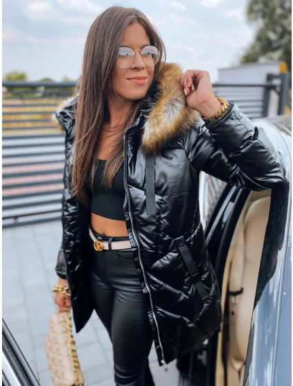 Dámský zimní kabát ROYAL black FashionStreet TY2948