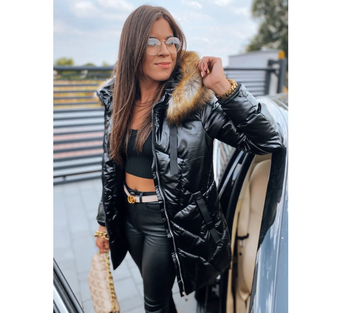 Dámský zimní kabát ROYAL black FashionStreet TY2948