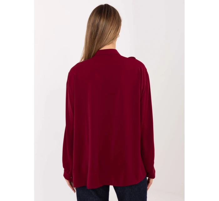 IT košile KS 29033.87 bordó