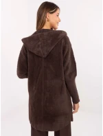 Kabát MBM PL 1518.95P tmavě hnědý