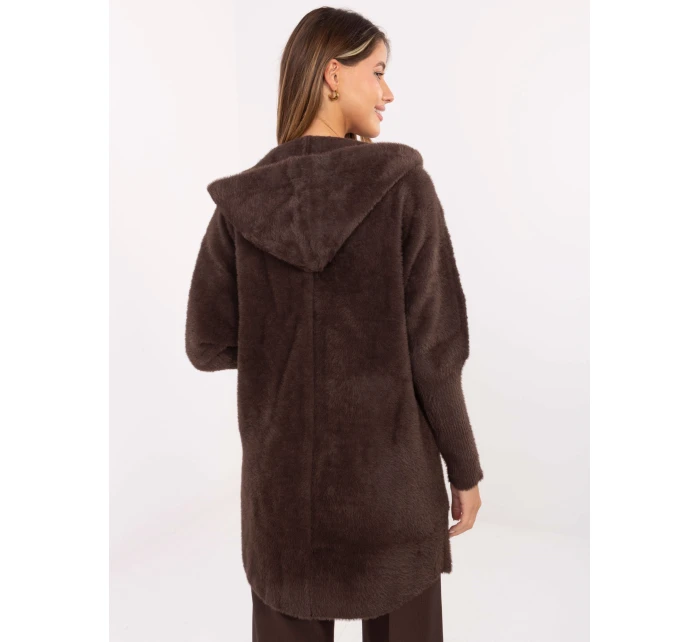 Kabát MBM PL 1518.95P tmavě hnědý