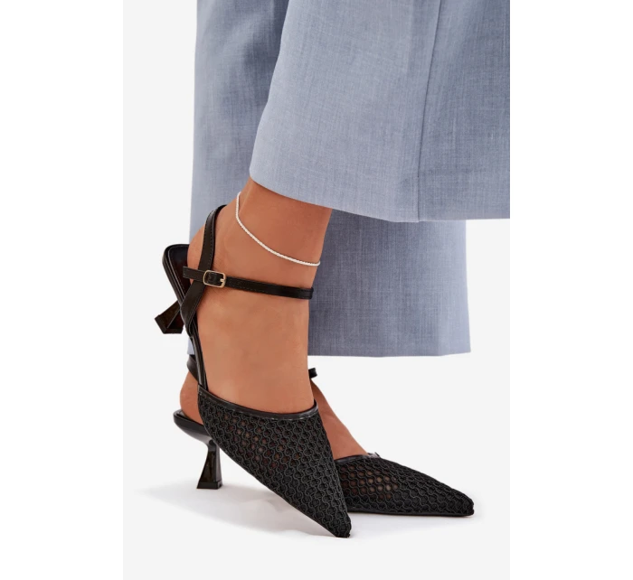 Sandály na podpatku  model 225214 Step in style