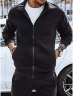 Pánská zateplená tepláková souprava černá Dstreet model 21965559 - FashionStreet