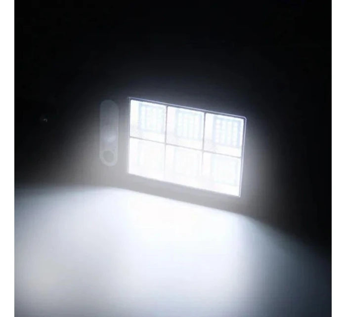 POULIČNÍ LAMPA SOLÁRNÍ LUCERNA 120LED + DÁLKOVÉ OVLÁDÁNÍ POHYBOVÝ A SOUMRAKOVÝ SENZOR