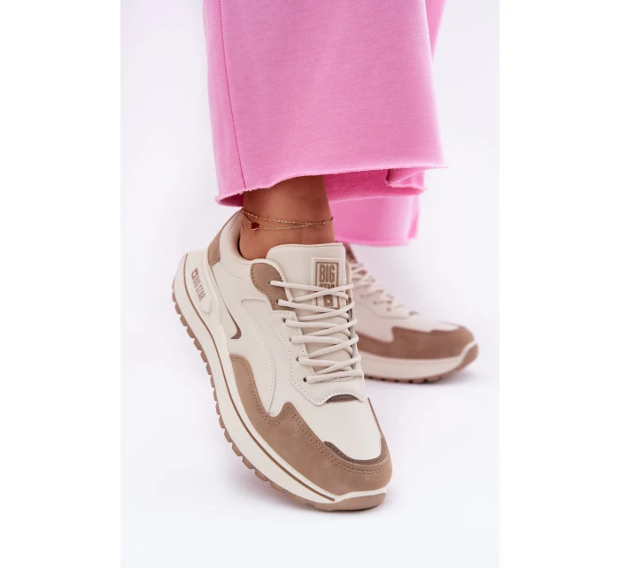 Dámské sneakers Big Star model 21692189 HIPOLY SYSTEM Béžové - Big Star Shoes