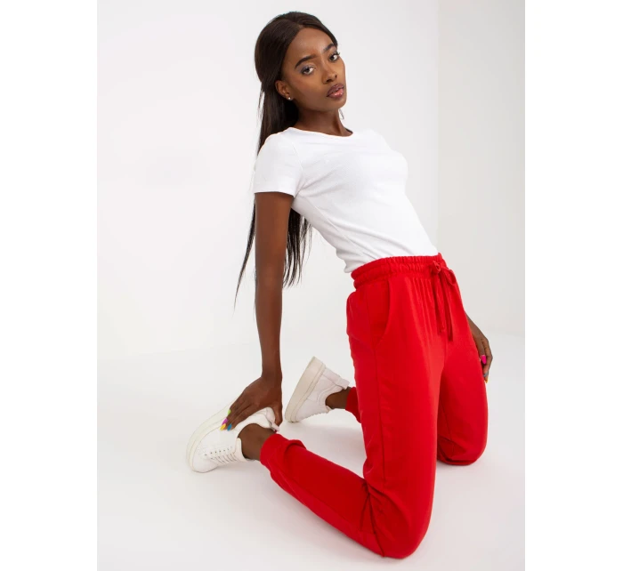 Tepláky B 006.74 červená