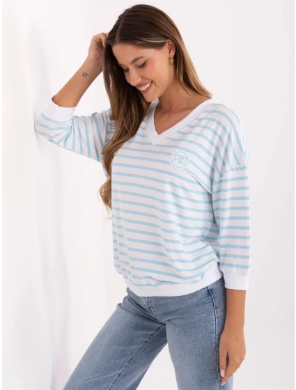 Halenka RV BZ A791.53 bílo-modrá Halenka RV BZ A791.53 bílo-modrá