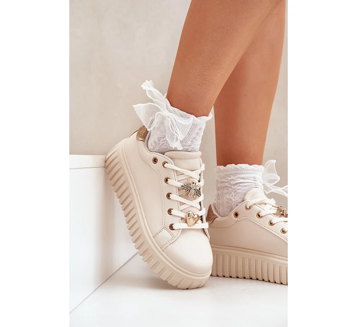 Dámské tenisky 24SP26-4756 béžové - Grelesi Dámské tenisky 24SP26-4756 béžové - Grelesi