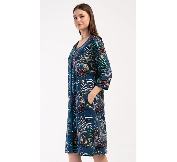 Dámské domácí šaty s tříčtvrtečním rukávem Barbara Dámské domácí šaty s tříčtvrtečním rukávem Barbara