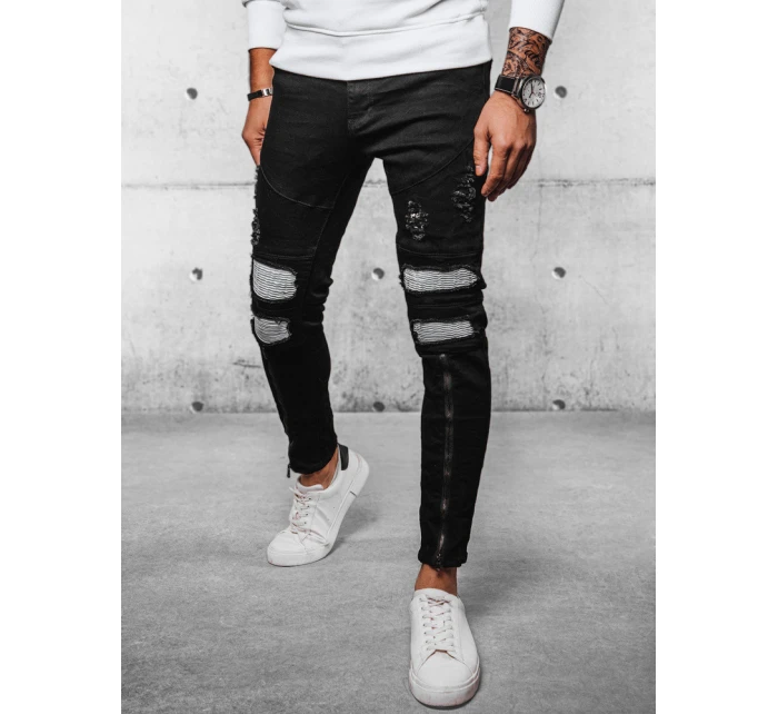 Pánské džínové kalhoty černé model 21972106 - Dstreet Pánské džínové kalhoty černé model 21972106 - Dstreet