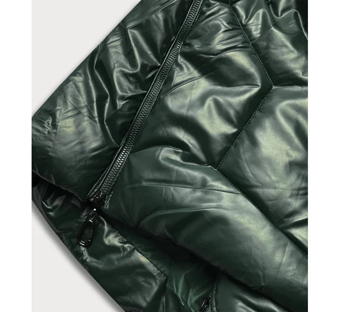 BŁYSZCZĄCA KURTKA ZIMOWA DAMSKA model 21243420 - LHD