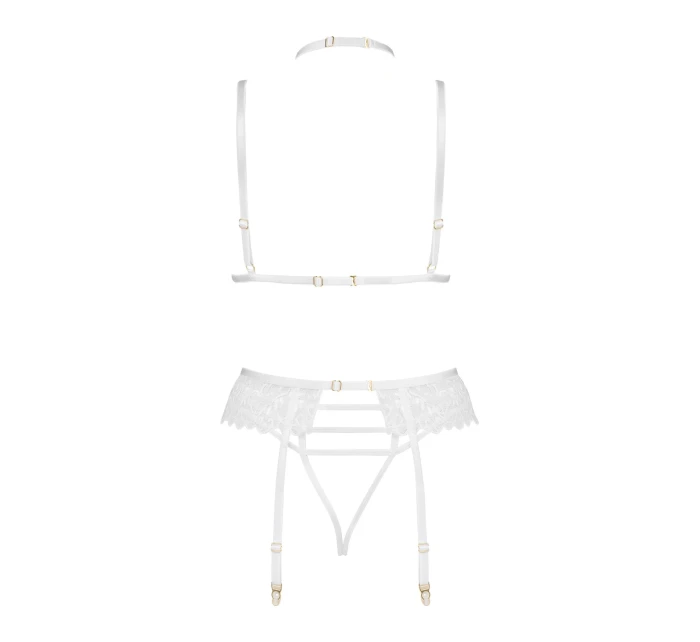 Erotická souprava model 21315159 white - Beauty Night Fashion Erotická souprava model 21315159 white - Beauty Night Fashion
