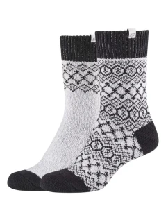 Ponožky Casual Cozy Jacquard  Grey 3538 model 21837876 - Skechers