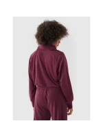 Dámská velurová mikina bez kapuce 4F 4FRAW24TSWSF2054-60S Dámská velurová mikina bez kapuce 4F 4FRAW24TSWSF2054-60S