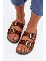 Dámské pantofle s pásky Panterka model 21908434 - Boto