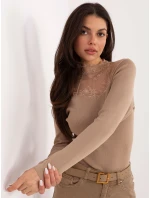 Sweter PM SW model 21776280 beżowy - FPrice Sweter PM SW model 21776280 beżowy - FPrice