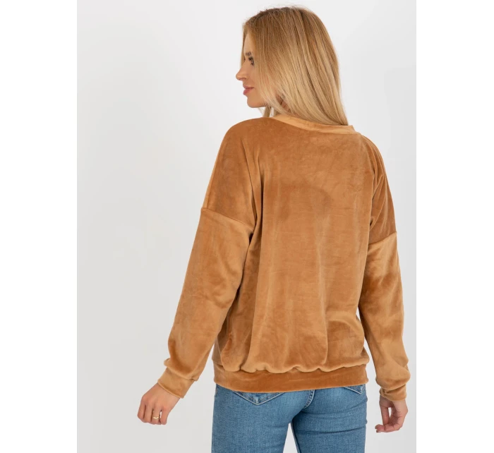 Mikina RV BL 8441.07P velbloud Mikina RV BL 8441.07P velbloud