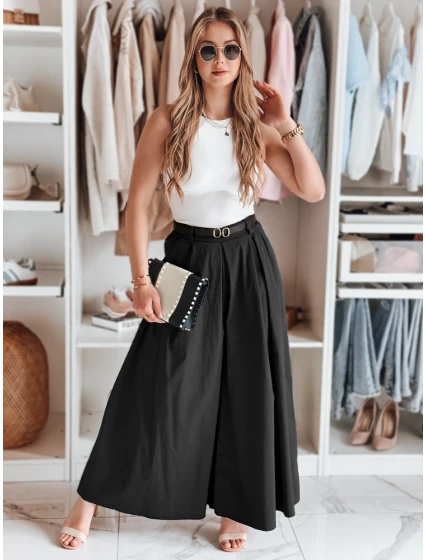 FLOWES sukně s páskem černá FashionStreet UY2591 FLOWES sukně s páskem černá FashionStreet UY2591