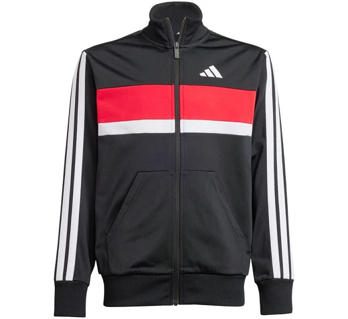 Tepláková souprava adidas Seasonal Essentials Tiberio 3-Stripes Jr JC7519