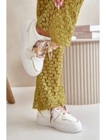 Dámské Tenisky Na Platformě S Dekorativním Šněrováním Bílé Mistra Dámské Tenisky Na Platformě S Dekorativním Šněrováním Bílé Mistra