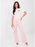 Spodnie IT SP model 21910986 jasny różowy - FPrice