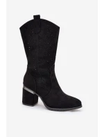 Ažurové kozačky  model 218496 Step in style