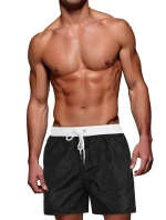 FashionStreet pánské černobílé šortky SX2513