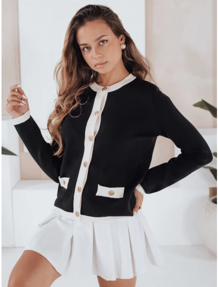 Dámský černý svetr  model 21991065 - Dstreet