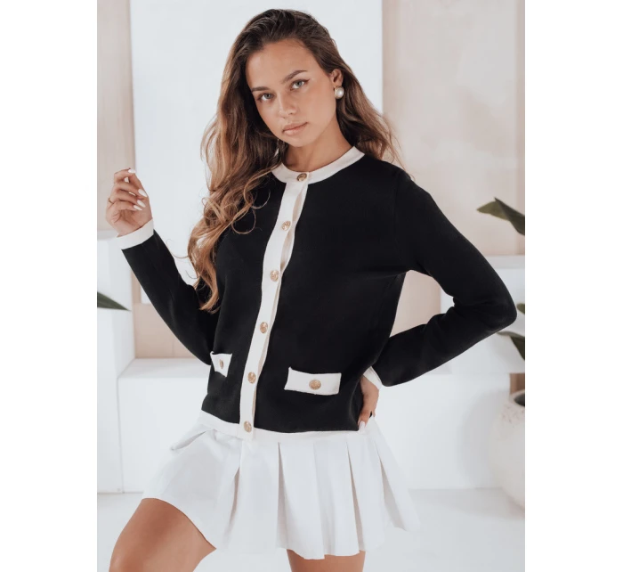 Dámský černý svetr  model 21991065 - Dstreet