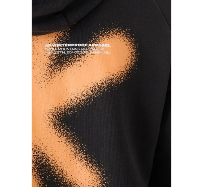 Pánská nepropínací mikina s kapucí 4F 4FRAW24TSWSM2072-20S pánská