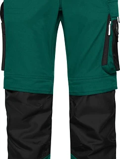 Daiber JN 1832 (25-28) Pracovní kalhoty "Modern Style" - Strong 02.132S dark green/black
