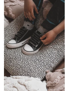 Dětské tenisky na suchý zip Černá Bernie