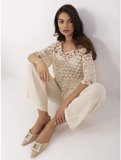 Bluzka MI BZ model 21129469 beżowy - FPrice