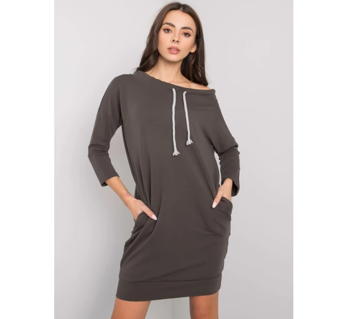 Šaty RV SK 4597 1.97 tmavá khaki