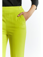 Elegantní kalhoty Dámské kalhoty s model 19705237 Yellow - Monnari