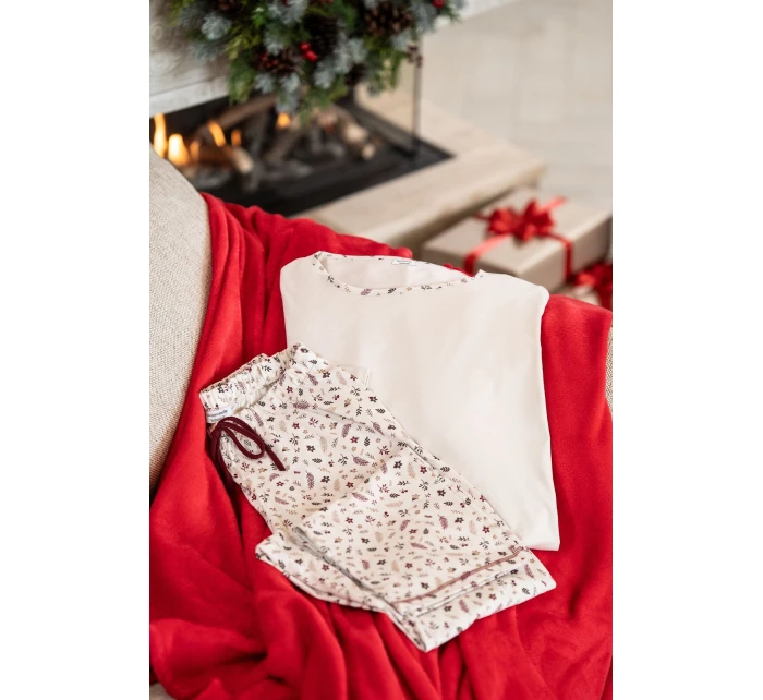Pyžamo Mademoiselle Sommeil CC0141/02 Winter Bloom délka/r S-XL