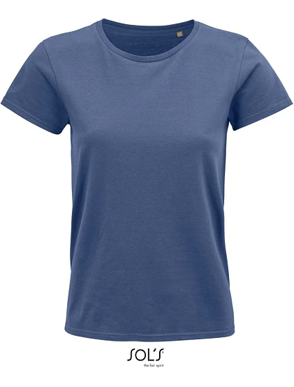 SOL'S Crusader Women Dámské tričko z bio bavlny 25.3581 denim SOL'S Crusader Women Dámské tričko z bio bavlny 25.3581 denim