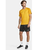 Craft Teamwear Squad Go Contrast Jersey M Pánské kontrastní sportovní tričko 82.2725 black/granite Craft Teamwear Squad Go Contrast Jersey M Pánské kontrastní sportovní tričko 82.2725 black/granite