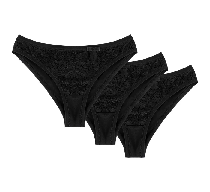 Wol-Bar Soft Pretty 3-pack barva:černá