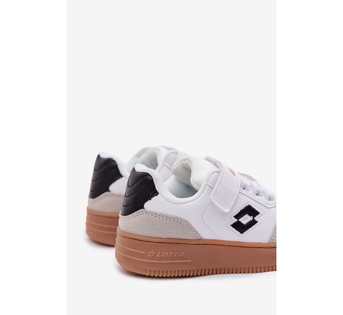 Dětské tenisky na suchý zip Bílé model 22101595 - Big Star Shoes Dětské tenisky na suchý zip Bílé model 22101595 - Big Star Shoes