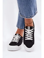 Dámské tenisky Big Star Memory Foam Černé model 22100160 - Big Star Shoes Dámské tenisky Big Star Memory Foam Černé model 22100160 - Big Star Shoes