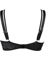 Podprsenka V-10231 černo-modrá - Axami