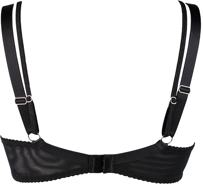 Podprsenka V-10231 černo-modrá - Axami