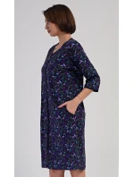 Dámské domácí šaty Kolibřík modré - Vienetta